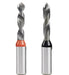 8mm Solid Carbide V Point Boring Bit - 58mm Length, 10mm Shank - MTS
