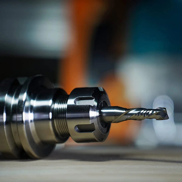 1/2” Compression Bit – 1 1/8” CL, 1/2” Shank, 2 Flute, 3” OAL, 5/16” Up-Cut Titan® High-Performance Coated My Store