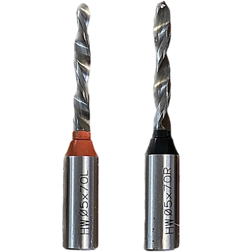 5 mm Solid Carbide V-Point Boring Bit – 70 mm Length • 10 mm Shank • RH & LH Options Rapid Tool