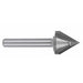 V-Groove 60 Deg 1/2” D x 1/2” CL x 1/4” Shk x 2” Oal 2 Flute Rapid Tool