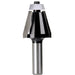 Solid Surface Bevel Bit 1 3/8” D x 1” CL x 1/2” Shk x 2 15/16” Oal x 10 Degree Angle Rapid Tool