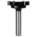 Countertop Surface Planer 6 Wing 2 1/6” D x 1/4” CL x 1/2” Shk x 3 1/4” Oal 6 Wings Rapid Tool