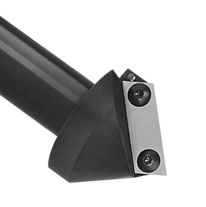 V-Groove 60 Deg 1/2” D x 1/2” CL x 1/2” Shk x 2 1/4” Oal 13/32” Cut Height 2 Flute Rapid Tool