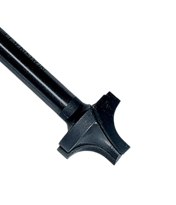 Plunge Roundover Bit 3/8” SMCL 1/8” x 3/8” CL x 3/8” Shk x 1/8”Radius Rapid Tool