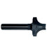 Plunge Roundover Bit 3/8” SMCL 1/8” x 3/8” CL x 3/8” Shk x 1/8”Radius Rapid Tool