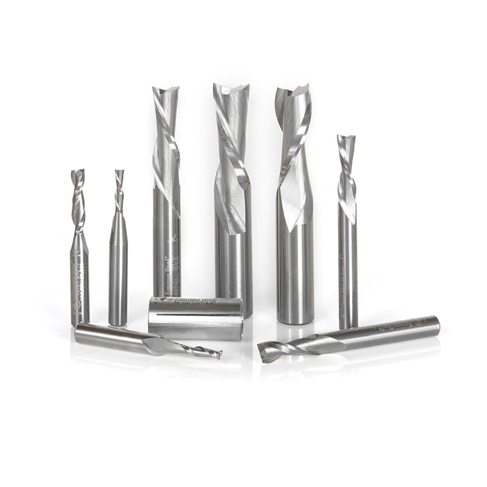 1/2” Compression Router Bit – 1 1/4” CL, 1/2” Shank, 2 Flute, 3” Oal Titan Black® Edition High Performance Compression Bit (Copy) Rapid Tool