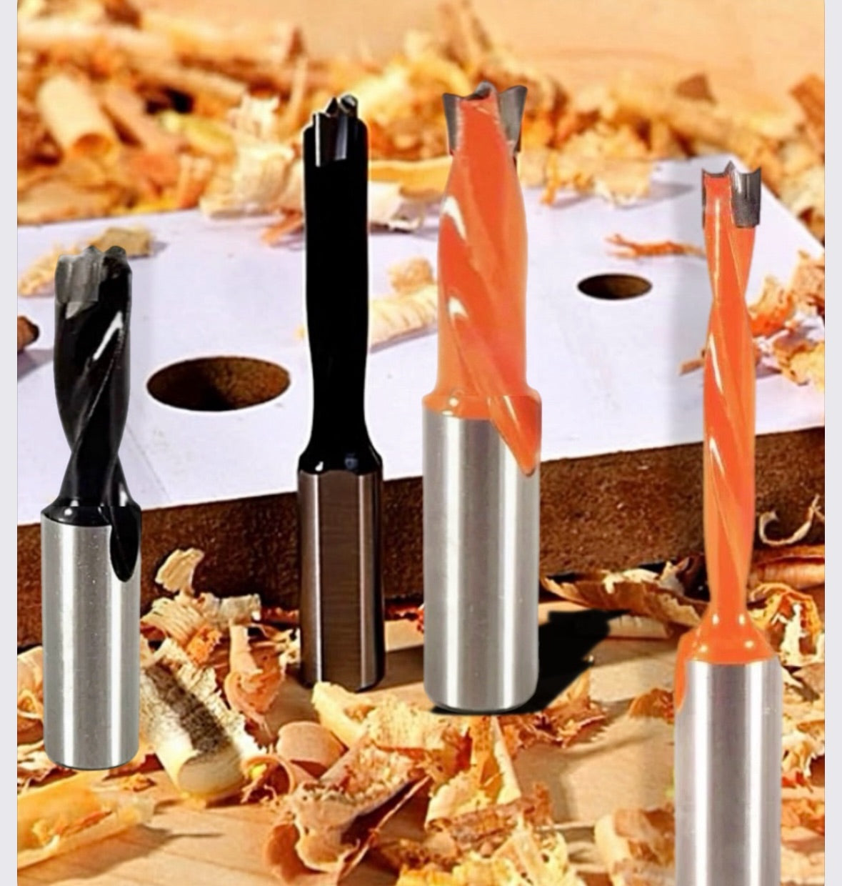 Carbide-Tipped-Brad-Point-Blind-Hole-Bits Rapid Tool