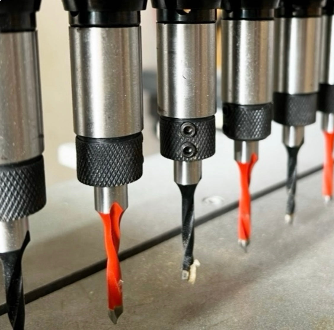 Carbide-Tipped-V-Point-Through-Hole-Bits Rapid Tool