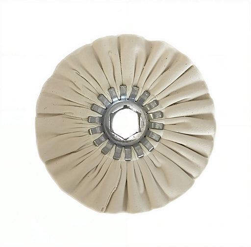 Brandt Buffing Wheel 120mm x 19mm Thickness x 10 mm Hex Bore - MTS