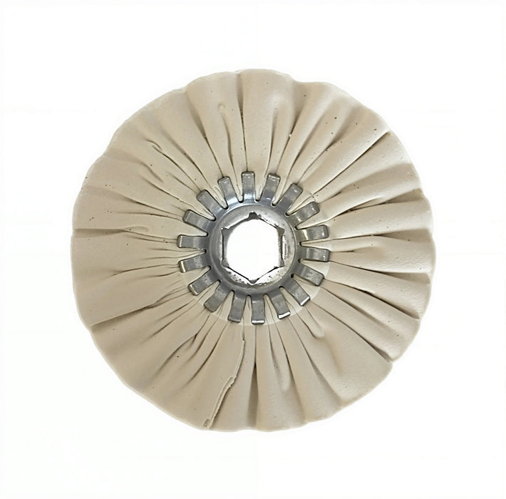 Brandt Buffing Wheel 120mm x 19mm Thickness x 10 mm Hex Bore - MTS