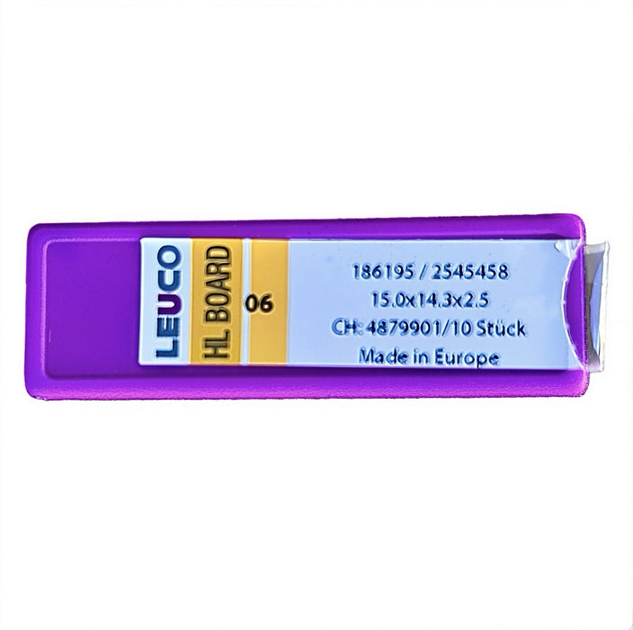 Brandt/HOMAG Turnover Knives Glue Scrapers Flat Reversible Carbide 14.3mm x 15mm x 2.5mm - MTS