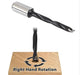 3/16” Brad Point Boring Bit x 70mm Length x 10mm Shk RH & LH - MTS