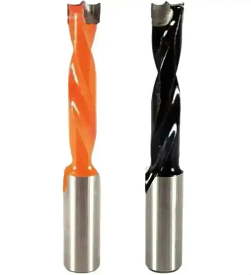 Carbide Tipped Brad Point Boring Bit 7/16 D x 77mm Long x 10mm SHK Right And Left Hand Available - MTS