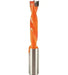 Carbide Tipped Brad Point Boring Bit 7/16 D x 77mm Long x 10mm SHK Right And Left Hand Available - MTS