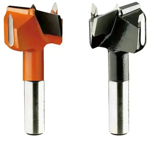 Carbide Tipped Hinge Boring Bit 28mm D x 70mm Long x 10mm SHK Right And Left Hand Available - MTS