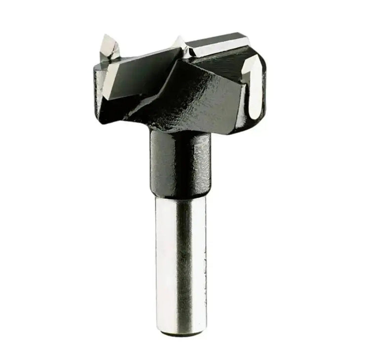 Carbide Tipped Hinge Boring Bit 38mm D x 70mm Long x 10mm SHK Right And Left Hand Available - MTS
