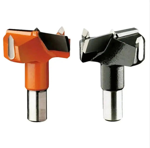 Carbide Tipped Hinge Boring Bit 40mm D x 57mm Long x 10mm SHK Right And Left Hand Available - MTS