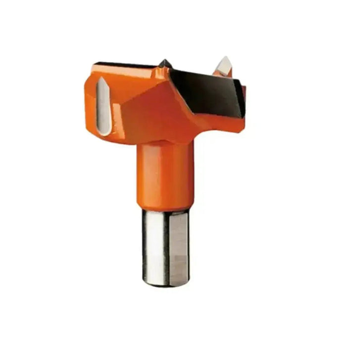 Carbide Tipped Hinge Boring Bit 40mm D x 57mm Long x 10mm SHK Right And Left Hand Available - MTS