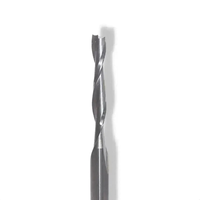 CNC SC UP Spiral 7/32 D x 3/4 CL x 1/4 SHK x 2 Inch Long 2 Flute Router Bit - MTS