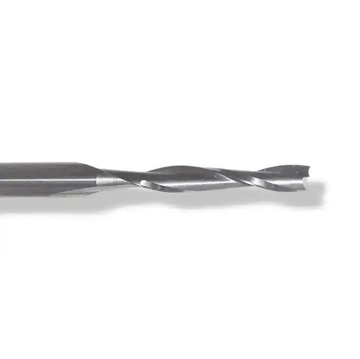 CNC SC UP Spiral 7/32 D x 3/4 CL x 1/4 SHK x 2 Inch Long 2 Flute Router Bit - MTS