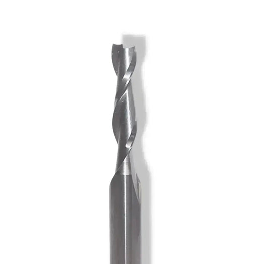 CNC SC UP Spiral 8MM D x 25MM CL x 8MM SHK x 65MM Long 2 Flute Router Bit - MTS