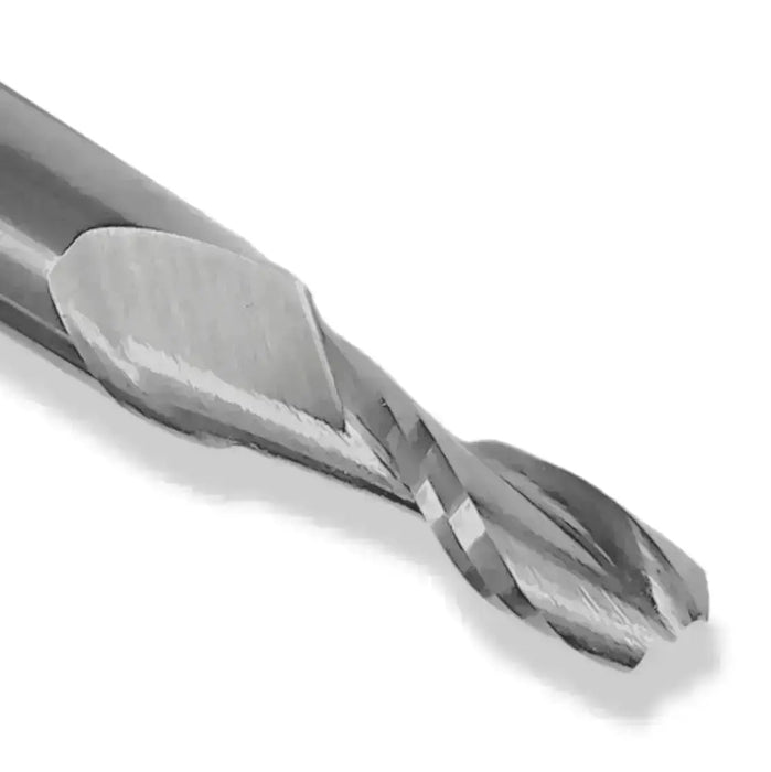 CNC SC UP Spiral 9/16 D x 1 1/4 CL x 1/2 SHK x 3 1/2 Inch Long 2 Flute Router Bit - MTS