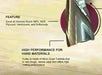 CNC SC UP Spiral 9/16 D x 1 1/4 CL x 1/2 SHK x 3 1/2 Inch Long 2 Flute Router Bit - MTS