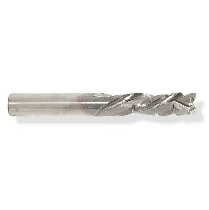 CNC Solid Carbide Mortise Compression Bit with Chipbreakers 3/8 D x 1 1/2 CL x 3/8 SHK x 3 1/2 Inch Long 2 Flute 3/16 UC Router Bit For Plywood - MTS