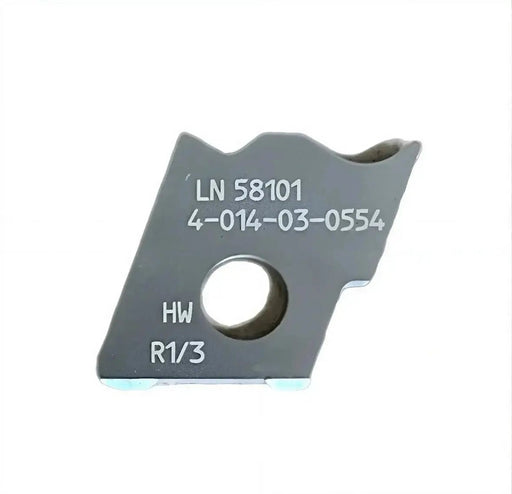 EDGEBANDER 1.3/3 DOUBLE RADIUS INSERT KNIFE 17.9 X 14.2 X 2 LEFT HAND - MTS