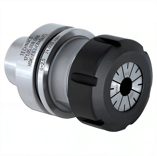 HSK63F ER40 Tool Holder - Techniks USA Brand - MTS
